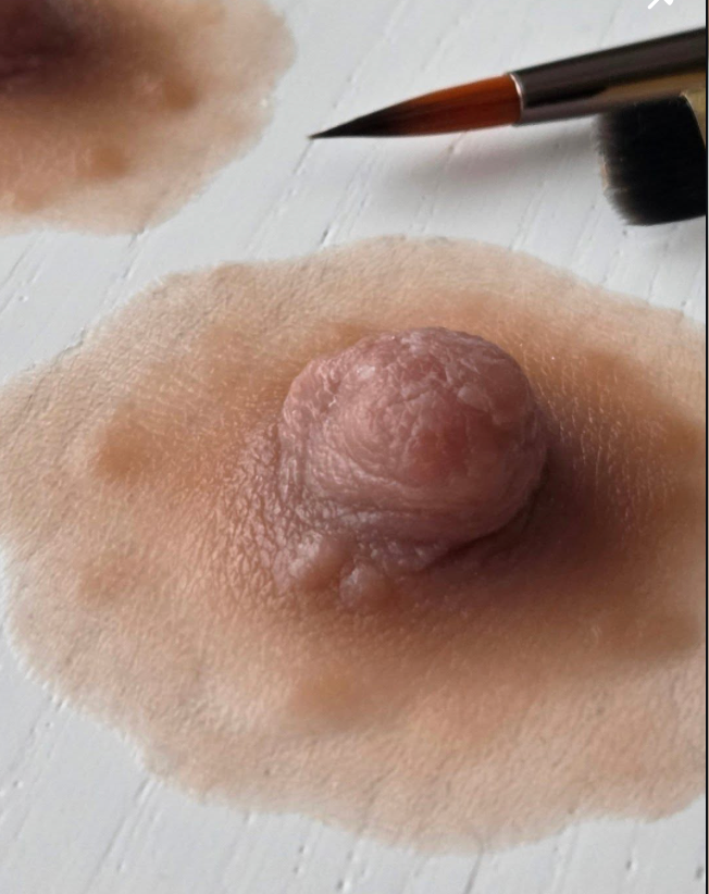 Realistic Silicone Areola Prosthetic – Light Skin Tone